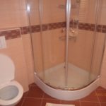 Penzion Křelinovi - sprchový kout a toaleta