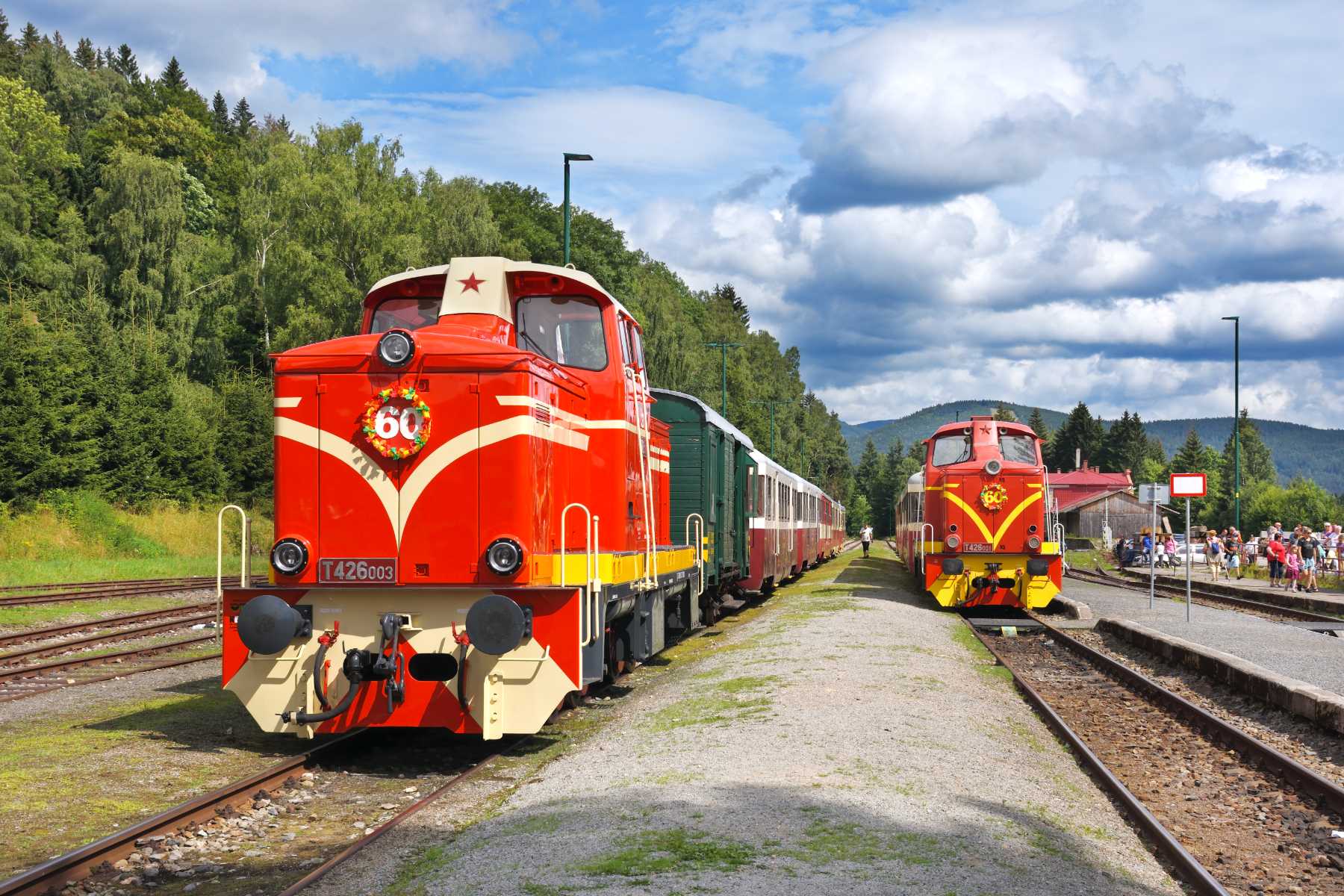 historická lokomotiva -