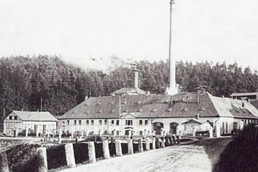 Jablonecký pivovar - historické foto